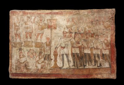 ジュリアス・テレンティウスが犠牲を払う、西暦239年（石膏に塗る） 作： Roman