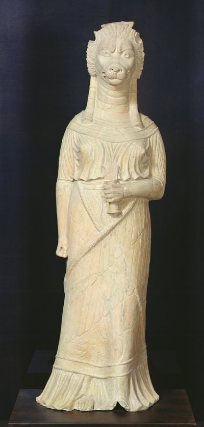 ライオンに向かった女神、Bir Bou Regbaの聖域から 作： Roman
