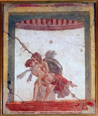 愛と精神（フレスコ画、西暦60～80年 作： Roman