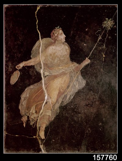 船の家、ポンペイ、紀元前1世紀紀元前79年のマエナード 作： Roman