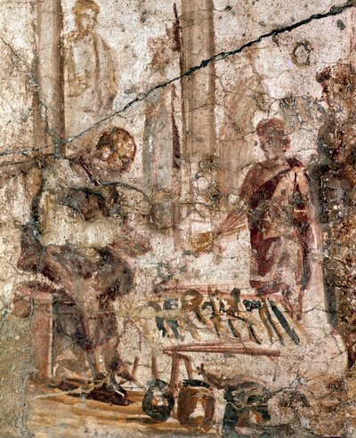 Merchant in forum (fresco 作： Roman