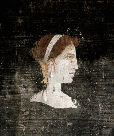 クレオパトラと思われる女性の肖像 作： Roman