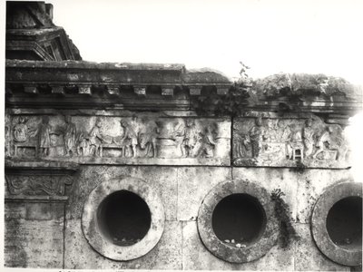 パン作りのプロセスを描いたフリーズからの救済、紀元前30年頃（詳細） 作： Roman