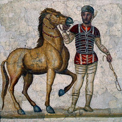 ローマの戦車乗り - 2nd/3rd century 作： Roman