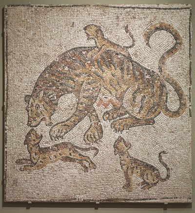 ティグレスとカブス、西暦300年頃 作： Roman