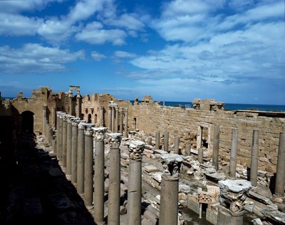 司法裁判所として建設されたバシリカの眺め（3世紀 作： Roman