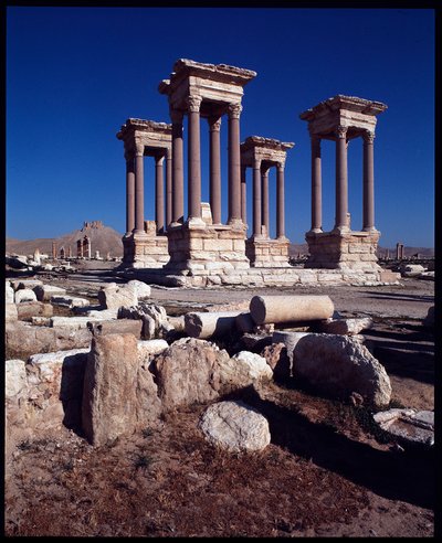 テトラパイロンの眺め（写真 作： Roman
