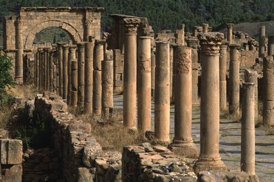 カルド、高帝国時代（紀元前27年-395年） 作： Roman Imperial Period