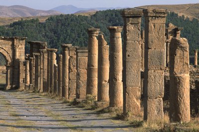 カルド、高帝国時代（紀元前27年-395年） 作： Roman Imperial Period