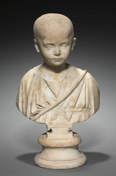 少女のポートレートバスト、250〜275年頃 作： Roman Imperial Period