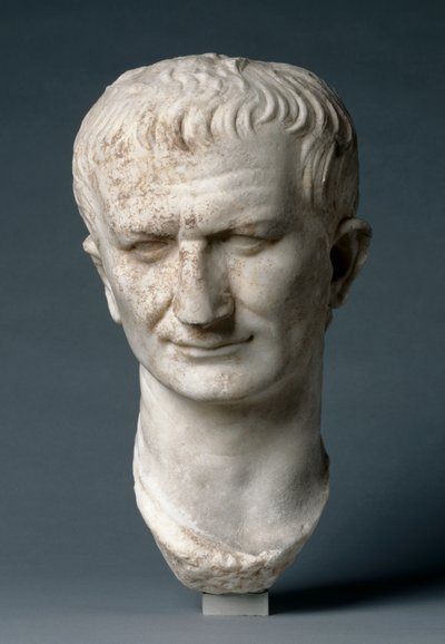 ヴェスパシアヌスと思われる政治家の頭像 作： Roman Imperial Period