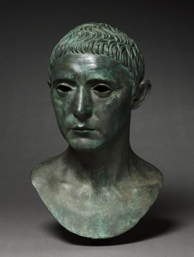 男の肖像、紀元前27年-西暦14年 作： Roman Imperial Period