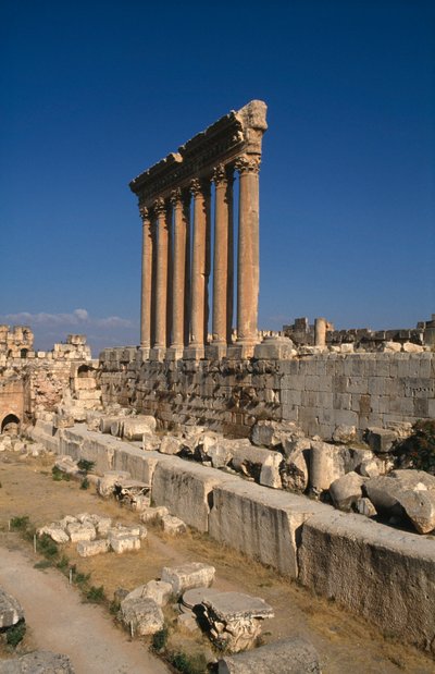 ジュピター神殿、高帝国時代（紀元前27年〜395年） 作： Roman Imperial Period