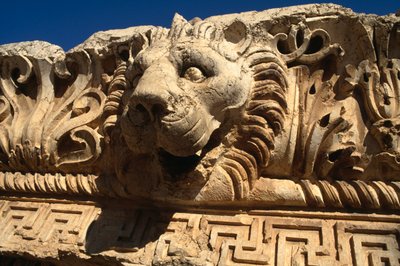 木星の神殿、エンタブラチュア、大帝国時代（紀元前27年〜395年） 作： Roman Imperial Period