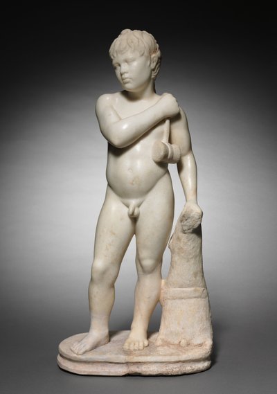 ジャンプウェイトのある若者、c.40-70 作： Roman Imperial Period