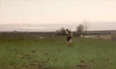 クラクフ近郊の風景 作： Roman Kochanowski