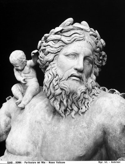 ナイル川のアレゴリー」（大理石）（264717の細部 作： Roman Roman