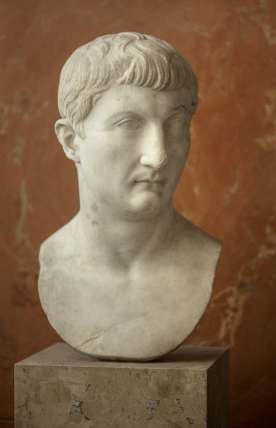 アート ローマ 若き日のドルススの胸像（紀元前13年～紀元後23年）大理石製 作： Roman Roman