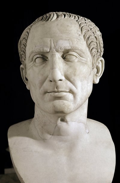 ジュール・シーザー（Julius Gaius CAESAR）の胸像 作： Roman Roman