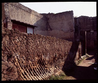 ローマ時代の建築物（opus mixtum（または Opus vagecum and Opus compositum））の詳細、紀元前5世紀～紀元後1世紀 作： Roman Roman