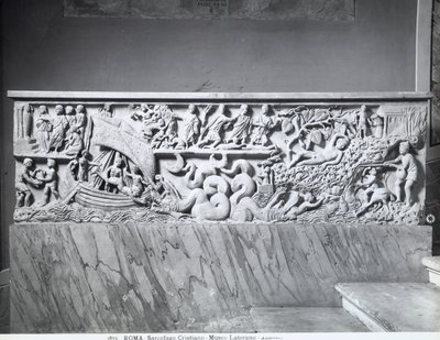 初期キリスト教時代の石棺（大理石 作： Roman Roman