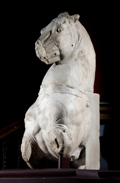 馬のフロント部分（大理石）（371182＆371184も参照 作： Roman Roman