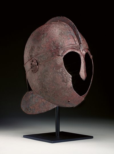 ヘルメット、c.4th-5世紀初頭（鉄） 作： Roman Roman