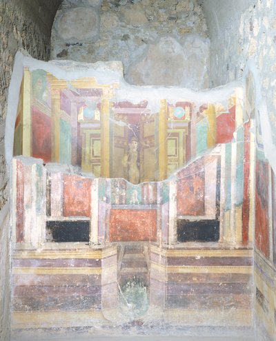 ファビウス・ルフス邸内部、ポンペイ、カンパニア、ローマ文明 作： Roman Roman