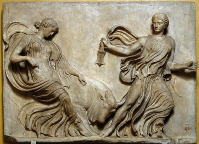 ナイキ・アテナ神殿の欄干の低浮き彫り 作： Roman Roman