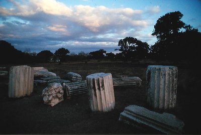 アテナの神殿の遺跡 作： Roman Roman