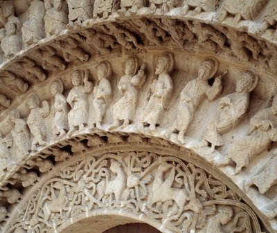 南門の彫刻の詳細 作： Romanesque