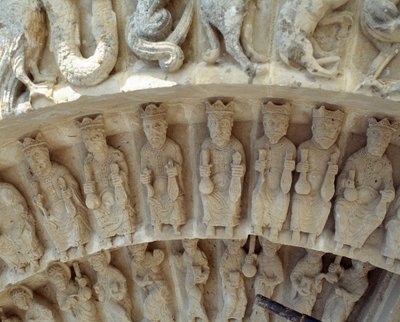 南門の彫刻の詳細 作： Romanesque