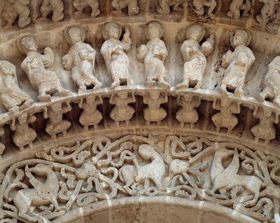 南門の彫刻の詳細 作： Romanesque
