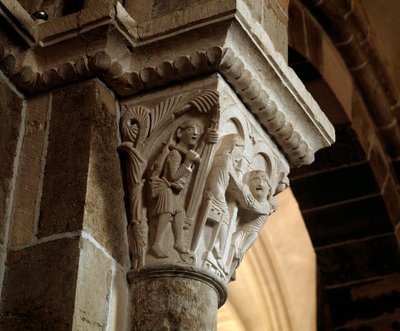 狩猟から戻ったエサウ（刻まれた都 作： Romanesque
