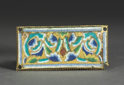 聖遺物箱の銘板、1180〜1190年頃 作： Romanesque