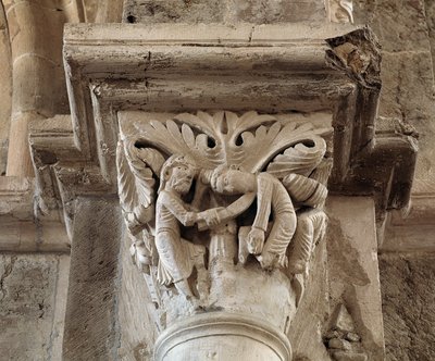 カインの死（彫られた資本）について 作： Romanesque