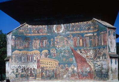 最後の審判、1547-50 作： Romanian School