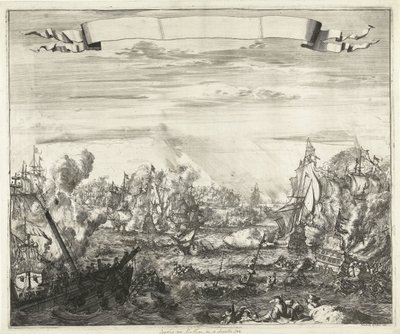 マラガの戦い、1704 作： Romeyn de Hooghe (attributed to)