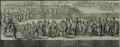 メアリー2世の葬列、1695 作： Romeyn de Hooghe
