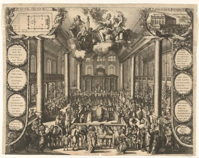 1675年にアムステルダムでポルトガルシナゴーグが発足 作： Romeyn de Hooghe