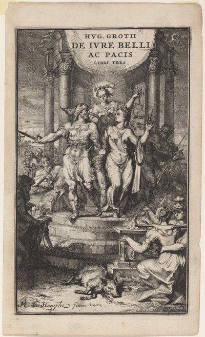 戦争と平和の法 作： Romeyn de Hooghe