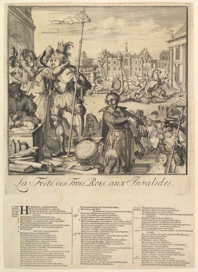 Feste des Trois Rois.nd 作： Romeyn de Hooghe