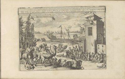 Slaven en gevangenen bij de Turken Turkse slavernij en gevanknis / トルコ人の奴隷制と刑務所 (オブジェクトのタイトル) 東西インド諸島とその他の場所 (シリーズ タイトル) 作： Romeyn de Hooghe