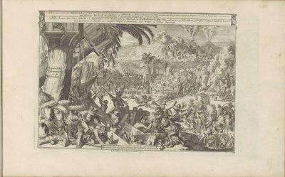 西インド諸島のスペインの宗教団体 Spaensche Tyrannyen in de Westindies / 西インド諸島のスペイン人の専制政治 (オブジェクトのタイトル) 東西インド諸島とその他の場所 (シリーズ タイトル) 作： Romeyn de Hooghe