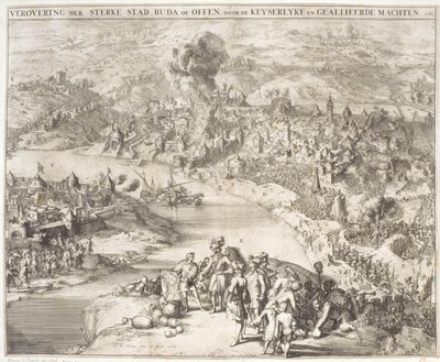 1541年、1686年のブダの包囲 作： Romeyn de Hooghe