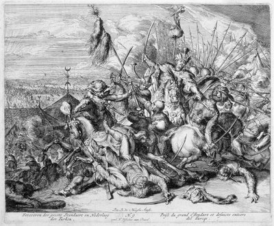 ウィーンプリントサイクル、偉大な基準の獲得、1683 作： Romeyn de Hooghe