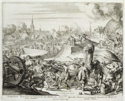 ウィーン印刷サイクル、ウィーンにおけるトルコの地位、1683 作： Romeyn de Hooghe