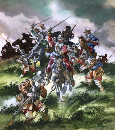 王と戦った農夫クロムウェル 作： Ron Embleton