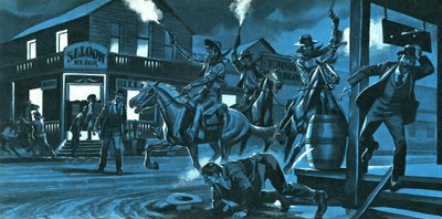 夜のダッジシティ 作： Ron Embleton
