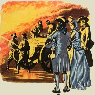 ロンドン大火 作： Ron Embleton